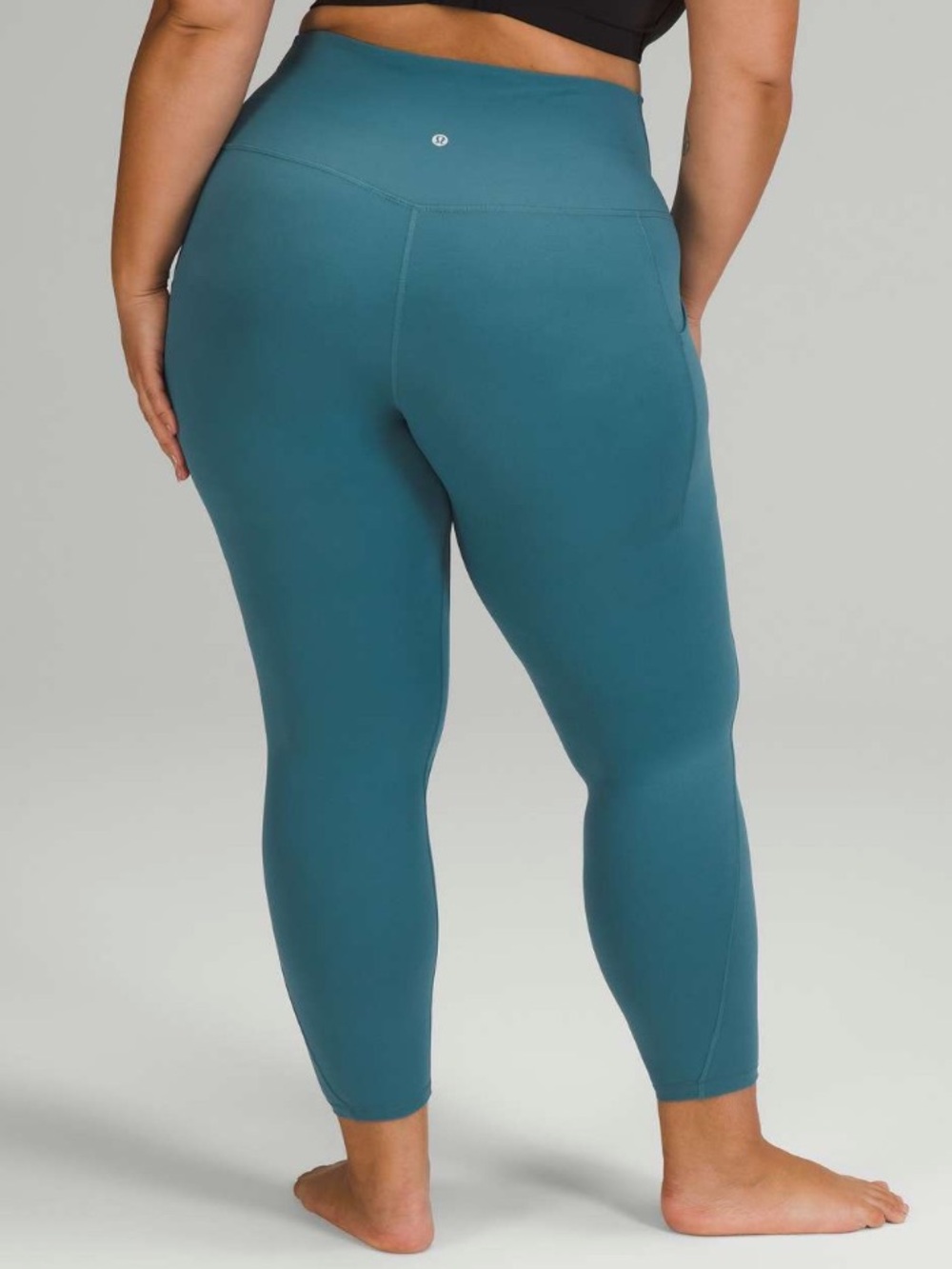 Lululemon Align High-Rise Pant with Pockets 25” Size 20 Capture Blue W5DSHS